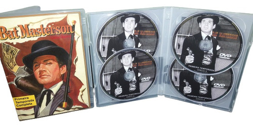 Dvd Bat Masterson - Temporada 1 Completa ( 5 Dvds )