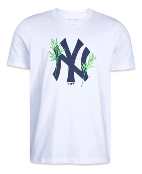 Camiseta New Era New York Yankees Rooted Nature Masculino - 