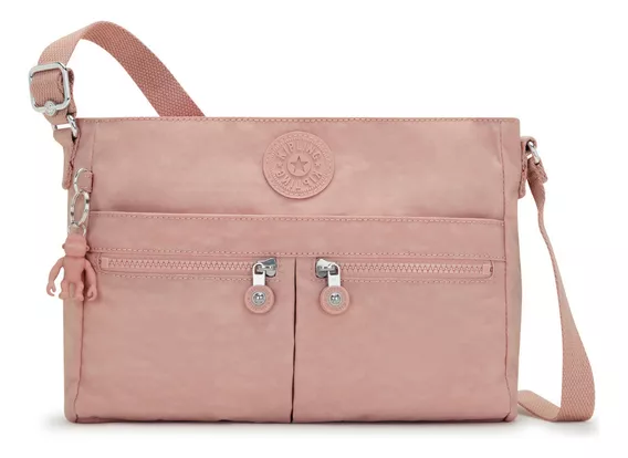 Bolsa Crossbody Kipling Ki352529v Diseño Liso  Tender Rose