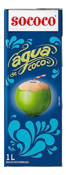 Água de Coco Sococo 1 litro