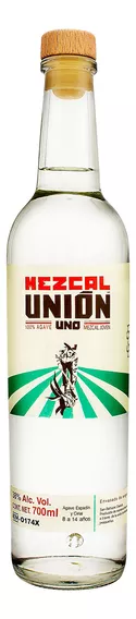  Unión mezcal uno joven espadín y cirial 700ml