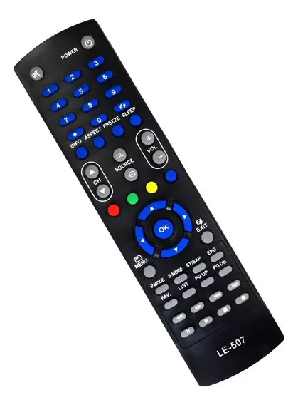 Controle Remoto Compatível Tv Cce Led Lcd Rc-507 D32 D40 D42