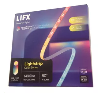 Fita Led Lifx Smarter Light - Wi-fi Rgbw Led