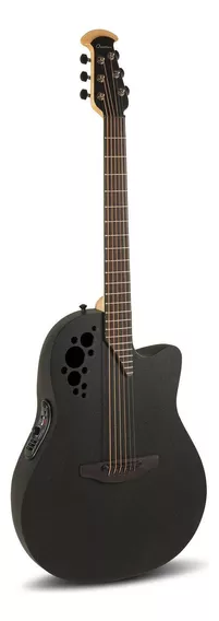 Violão Ovation Elite Aço Te-a 1778tx Black Textured Ov553220