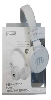 Fone De Ouvido Com Fio E Microfone Kp-fn607