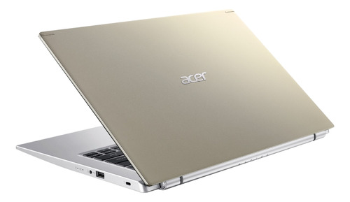 Notebook Acer Aspire 5 A514-54-56LF Intel Core i5 11ª Gen Linux Gutta 8GB 256GB SDD 14' Full HD Safari Gold