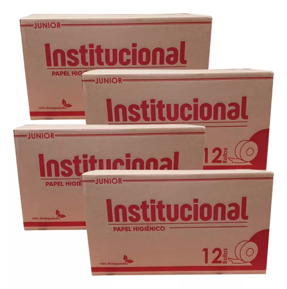 Pack Max Ahorro Papel Higiénico Jr. Institucional 48 Rollos 