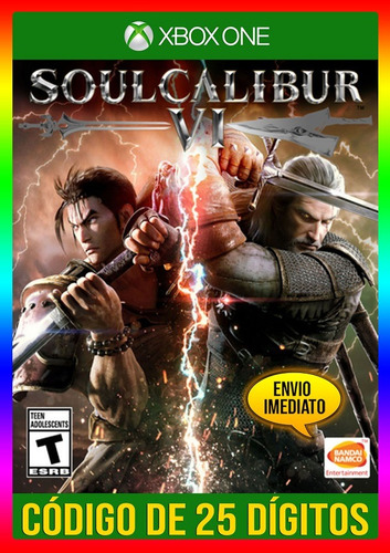 Soulcalibur Vi Xbox One - 25 Dígitos (envio Já)