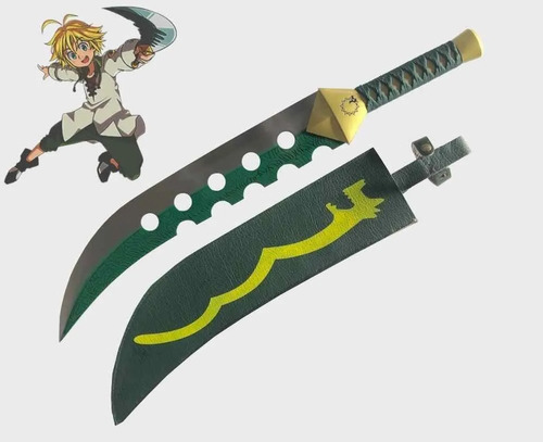 Espada Meliodas Lostvayne Tesouro Sagrado Nanatsu No Taizai 