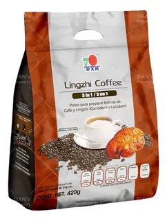 Café Lingzhi 3 En 1 Orgánico Dxn 20 Sobres