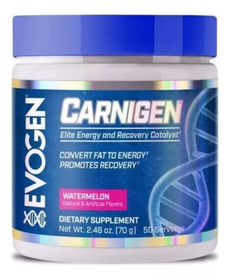 Carnigen Evogen Carnitina Recovery Energy 50 Servicios Sabor Watermelon