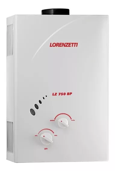 Aquecedor a gás GN  Lorenzetti LZ 750BP