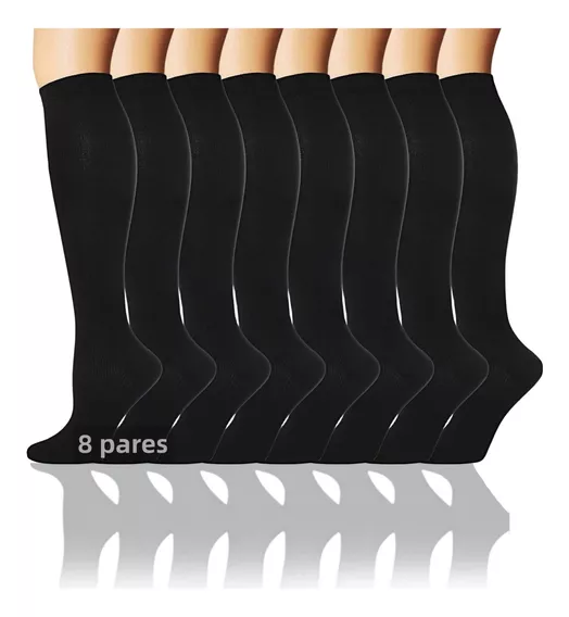 Calcetines Medias De Compresión Para Varices 8pcs