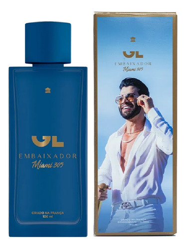 Gl Embaixador Miami 305 100ml Gusttavo Lima - Perfume Masculino