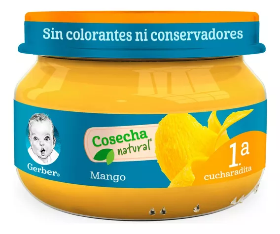 Papilla Gerber Cosecha Natural de mango 6 meses 71 g