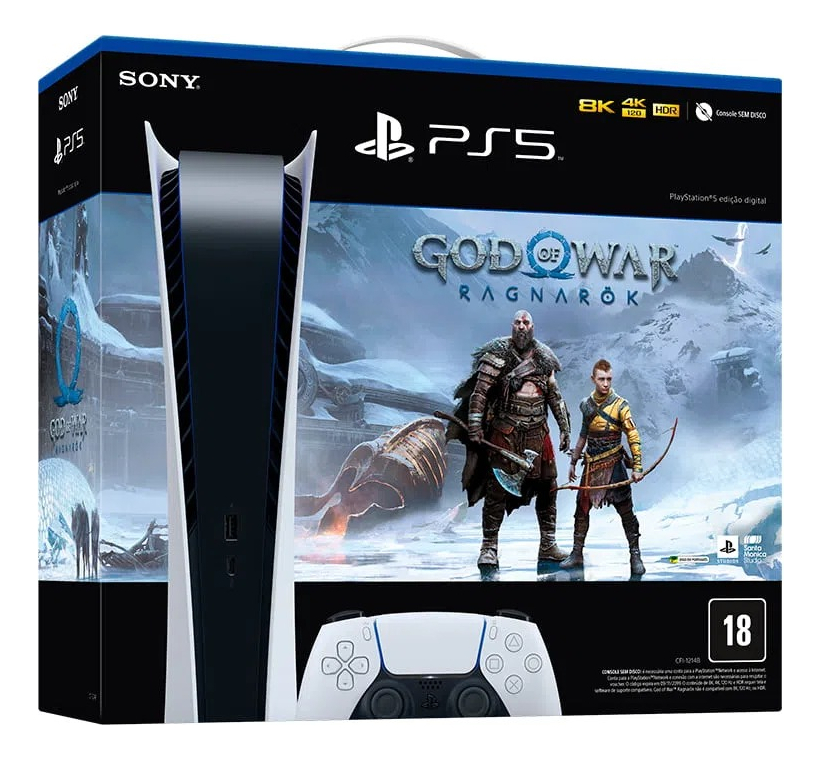 Sony PlayStation 5 Digital God of War Ragnarok Bundle