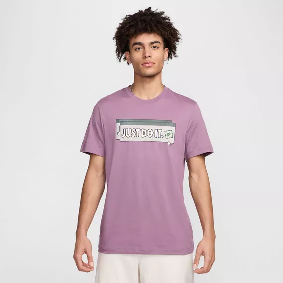 Playera Para Hombre Nike Sportswear Morado Hf0460-536