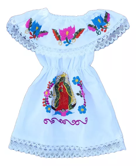 Vestidos Guadalupanos Campesinos Talla 6 Años