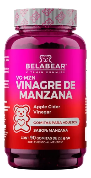 Solanum Belabear Vinagre De Manzana 90 Gomitas Sfn