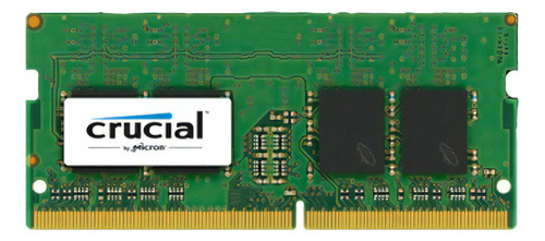 Memória RAM color verde 16GB 1 DDR4 2133Mhz Crucial CT16G4SFD8213