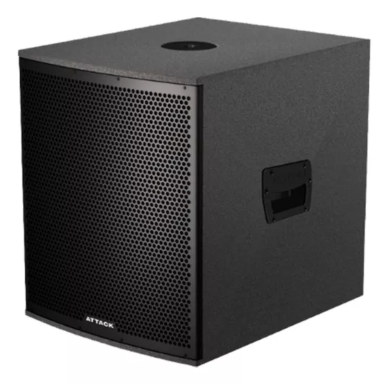 Caixa Subwoofer Ativo Attack Vrs-1510 A 1000w 15'' Preto