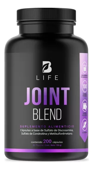 Suplemento Para Articulaciones De 200 Cápsulas. B Life Joint blend