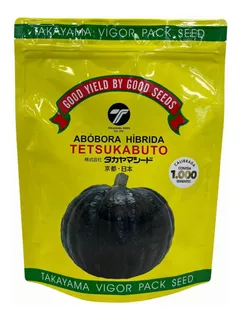 Semente Abóbora Híbrida Tetsukabuto F1 Takayama 1mix Topseed