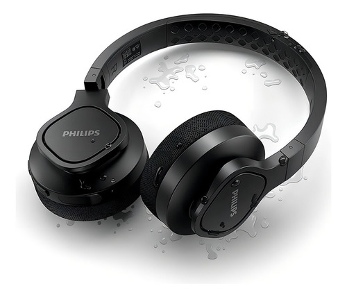 Headphone Philips Sport Bluetooth Preto - Taa4216bk/00 