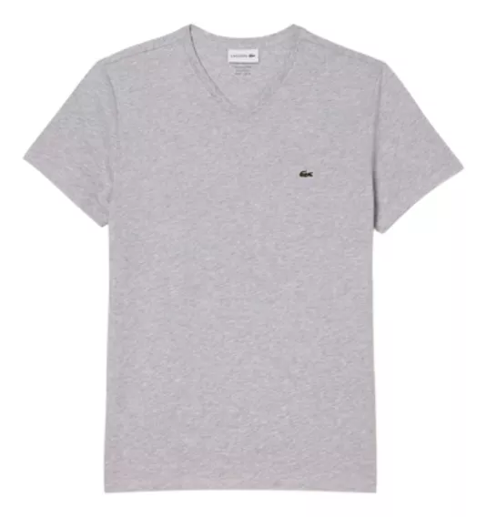 Playera Lacoste De Cuello En V De Algodón Pima Hombre