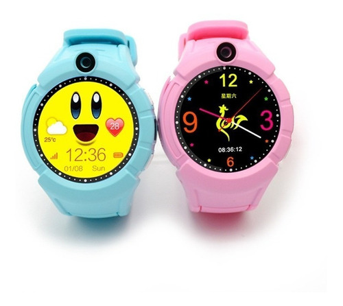 Reloj Inteligente Smartwatch Azul Para Niños Nuevos!!!