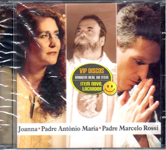 Cd Joanna Padre Antônio Padre Marcelo Rossi - Novo Lacrado!