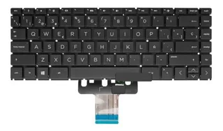 Teclado Hp 14-cm 14-cd 14-cf 14-ck 14-df 14-dg 14-dk 14-dq Color Negro