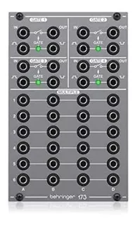 Módulo Eurorack Behringer 173 Quad Gate/multiples