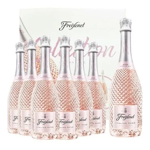 Kit Freixenet Italian Rose (6+1 Magnum)Freixenet adega Freixenet pacote x 7 u