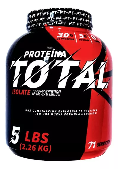 Suplemento Total Nonstop Proteína Isolate sabor fresa de 2260g 