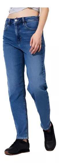 Ae mom Straight Jean Light Wash