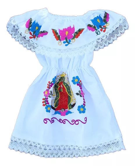 Vestidos Guadalupanos Campesinos Talla Meses Y  1 Año