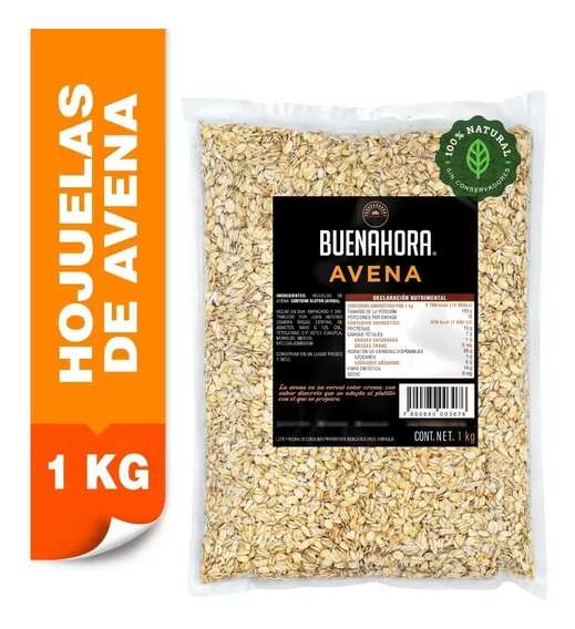 Avena En Hojuela Calidad Premium 1 Kg Buenahora