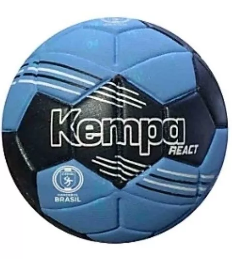 Bola Handebol Kempa React H1 Cor Azul/Preto Tamanho da bola 1