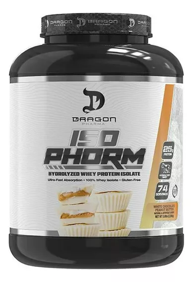 Dragon Proteina Isophorm Isolatada 5 Lbs 74 Serv Todo Sabor Sabor Cookies and Cream