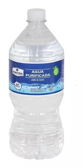 Agua Natural Purificada Members Mark 1 Litro