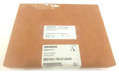 Siemens 6es7421-1bl01-0aa0 S7-400 32x Digital Input Module