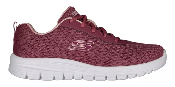 Tenis Deportivos Skechers Ajuste Cordones Para Mujer