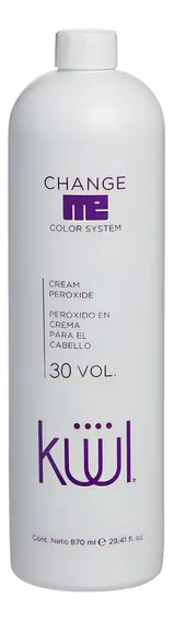  Oxidante Cremoso Kuul 30 Vol Activador De Tinta 870ml