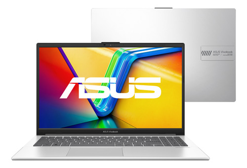Notebook Asus Vivobook Go 15 E1504ga Intel Core I3 N305 4gb Ram 128gb Ssd Windows 11 Tela 15,6  Fhd Silver - Nj440w