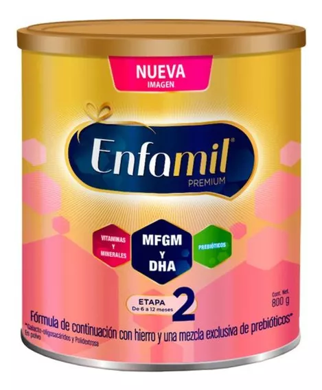 Enfamil 2 Premium 6 A 12 Meses Polvo Lata Con 800 G