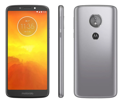 Smartphone Motorola, Moto E5, Tela 5.7, Quadcore, 16gb Cinza (Recondicionado)