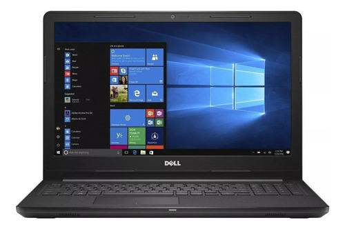 Notebook Dell 3567 Intel Core I3 4gb Ram 240 Gb Ssd Preto (Recondicionado)