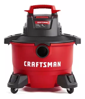 Aspiradora De tacho Craftsman CMXEVBE17584 22.5L roja/negra120V 60Hz