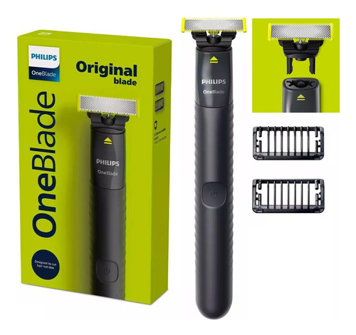 Aparelho De Barbear Oneblade Sem Fio Apara Raspa E Contorna 